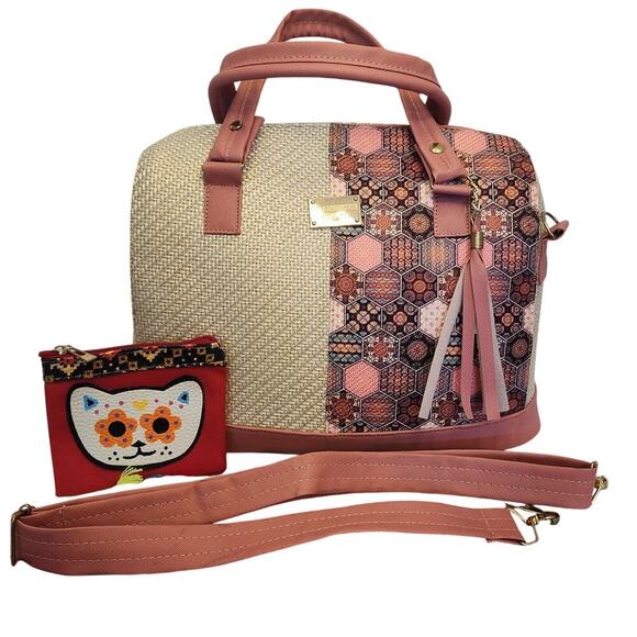 Belo Horizonte Since 1965 Designer Artisanal Hand Bag Purse Made in Mexico EUC - Picture 1 of 15